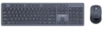 Arvuti klaviatuur Gembird  KEYBOARD +MOUSE WRL ENG/DESKTOP BK KBS-WCH-04