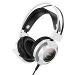 K&otilde;rvaklapid Hoco  Wire headphones USB A + Jack 3,5 mm Hoco gaming 2 m W110 white