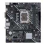 Intel protsessori emaplaat Asus PRIME H610M-K D4 Processor family Intel, Processor socket LGA1700, DDR4 DIMM, Memory slots 2, Supported hard disk drive interfaces SATA, M.2, Number of SATA connectors 4, Chipset Intel H610, mATX
