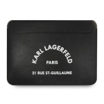 S&uuml;learvuti kott Karl Lagerfeld  Karl Lagerfeld Sleeve KLCS133RSGSFBK 13" black/black Saffiano RSG