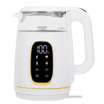 Veekeetja Adler Kettle with LED Display | AD 1305 | Electric | 2200 W | 1.7 L | Plastic | 360&deg; rotational base | White/Gold