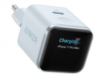 Kontroller Anker Nano Charger 45W, Smart Display, Blue |
