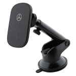 Automaatne hoidja Mercedes-Benz  Mercedes MEWCCGSLK 15W induction holder for air vent/glass black/black Silver Stars MagSafe