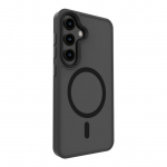 Tagakaaned Evelatus Samsung Galaxy S25 Hybird Case With Magnetic PC+TPU Black