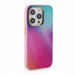 Tagakaaned iLike Apple iPhone 15 Pro Max Print Desire Customized Diamonds Case Pink