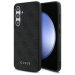 Muu telefoni lisavarustus Guess  Guess GUHCS24FEG4GFGR S24 FE S721 gray/gray hardcase 4G Metal Gold Logo