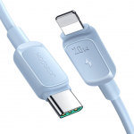 Kaabel Joyroom  Joyroom Multi-Color Series A14 USB-C / Lightning 20W Cable 1.2 m - Blue