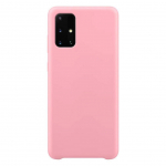 Tagakaaned Hurtel  Silicone Case Soft Flexible Rubber Cover for Samsung Galaxy A72 4G pink