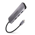Laadija Axagon  HMC-5 SuperSpeed USB-C COMBO 5in1 hub
