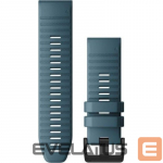 Rihm Garmin Fenix 6X 26mm QuickFit Watch Band, Lakeside Blue Silicone