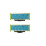 Raseerijad Philips QP225/50 OneBlade Replaceable blade, 2 pcs, Black/Green