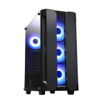 Arvuti korpus Chieftec Case||HUNTER|MidiTower|ATX|MiniITX|Colour Black|GS-01B-OP