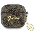 Tagakaaned Guess  Guess GUA4G4GSMW AirPods 4 cover brown 4G Charm Collection