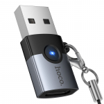 Kaabel Hoco Adapter OTG USB A to USB C Hoco UA46B gray