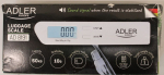 Kaalud Adler SALE OUT. Travel Luggage Scale | AD 8191 | Maximum weight (capacity) 50 kg | Accuracy 10 g | Grey | DAMAGED PACKAGING