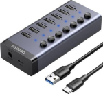 &Uuml;leminek Ugreen  HUB USB Ugreen 7x USB-A 3.0 (UGR1228BLK)