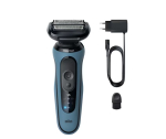 Raseerijad Braun Shaver | Series 5 52-A1000s | Operating time (max) 50 min | Wet & Dry | Lithium Ion | Blue/Black
