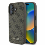 Tagakaaned Guess  Guess 4G Classic iPhone 16 Case - Brown