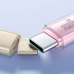 Kaabel Joyroom  Joyroom S-A42 Crystal-Clear Series 60W USB-C - USB-C cable 1.2m - white