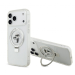 Tagakaaned Karl Lagerfeld Apple iPhone 17 Pro Max Ringstand Karl and Choupette MagSafe Case Transparent