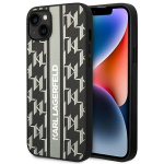Tagakaaned Karl Lagerfeld  Karl Lagerfeld KLHCP14MPGKLSKG iPhone 14 Plus 6.7 "hardcase gray / gray Monogram Stripe