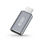 Adaptrid Tech-Protect Tech-Protect UltraBoost USB-C (Male) / Lightning (Female) Adapter - Gray