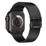 Rihm Forcell  Strap to Apple Watch Forcell F-Design FA11 steel clasp 38 / 40 / 41 mm black