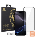 Tagakaaned iLike Apple Iphone 16 Pro Max 10X HD DLC Diamond Coating Tempered Glass Black