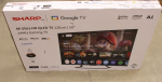 Televiisorid Sharp SALE OUT. 50HR7265E 50" (126cm) QLED 144Hz 4K Ultra HD Google TV, Dolby Vision, Dolby Atmos, Central Stand | 50HR7265E | 50 | Smart TV | Google TV | Black | DAMAGED PACKAGING