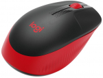 Arvutihiir Logitech  Full size Mouse M190  Wireless, Red, USB