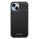Muud kaubad Dux Ducis  3in1 Wallet Case with Stand for iPhone 14 Plus MagSafe RFID Blocker Dux Ducis Rafi Mag - Black