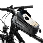 Jalgratta tarvik Wozinsky  Wozinsky bicycle bag for the frame, armored, with a phone pocket, 1.7 l - black