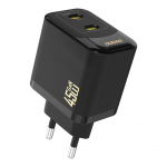 Adaptrid Dudao  Dudao A28PEU PD 45W GaN 2xUSB Wall Charger - Black