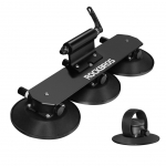 Jalgratta varuosa Rockbros Rockbros XP1001 Roof Rack with Suction Cups for 1 Bike - Black