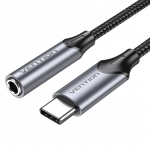 Kaabel Vention ADAPTER USB-C TO AUDIO 3.5MM/0.1M BGMHA