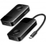 Moodulid ja transiiverid Vention I/O VIDEO TRANSMITTER/RECEIVER/HDMI/USB-C ADOBB