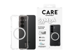 Tagakaaned PanzerGlass  CARE by  Samba Case Transparent w. White Qi Samsung New Galaxy S26 |