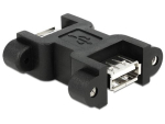 &Uuml;leminek Delock  DeLOCK - USB-Adapter - USB Typ A 4-pin (W) - USB Typ A 4-pin (W) - Black (65559) 4043619655595