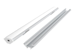 Teine toode led line prime  LED profilu komplekts  3 m  stura  anodets  ar opala vaku  turetajiem un vaciniem 218024 (5905378218024)