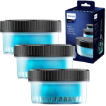 N&auml;ohooldus Philips  Philips Quick Clean Pod Cartridge CC13/50 3-pack cleaning cartridges for electric shaver heads