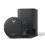 Tolmuimeja Ecovacs Robotic Vacuum Cleaner | DEEBOT T80S OMNI BLACK | Wet&Dry | 6400 mAh | 24800 Pa | Black