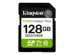 M&auml;lukaardid Kingston 128GB SD Select Plus, UHS-I, V10