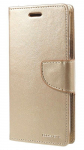 Kaaned - kaaned Mercury Apple iPhone X/XS Bluemoon Diary Case Gold