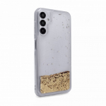Tagakaaned iLike Samsung Galaxy A14 5G Silicone Case Water Glitter Gold