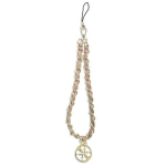 Muu Guess  Guess pendant GUTSAS4P Phone Strap pink/pink Chain Metal 4G Charm