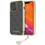 Tagakaaned Guess  Guess 4G Charms Collection case for iPhone 14 Pro - gray