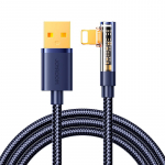 Kaabel Joyroom  Joyroom Gaming Cable S-UL012A6 Lightning (angled) / USB-A (straight) 2.4A 1.2 m - blue