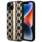 Tagakaaned Karl Lagerfeld  Karl Lagerfeld KLHCP14MPGKLSKW iPhone 14 Plus 6,7 "hardcase brown / brown Monogram Stripe