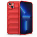 Tagakaaned Hurtel  Magic Shield Case case for iPhone 14 Plus flexible armored cover red