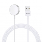 Adaptrid Tech-Protect  Tech-Protect UltraBoost Magnetic Inductive Charger with USB-A Connector for Apple Watch 1.2m - White